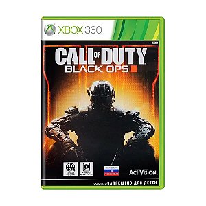 Jogo Call of Duty: Black Ops III - Xbox 360 (Usado)