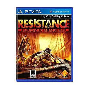 Jogo Resistance: Burning Skies - PS Vita (Usado)