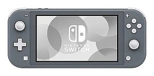 Console Nintendo Switch Lite Cinza - Nintendo (usado)