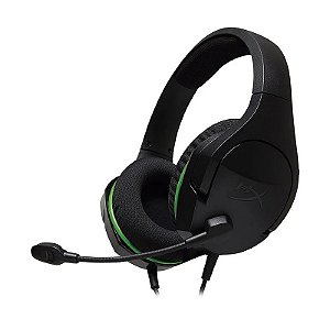 Headset Gamer HyperX CloudX Stinger Core HX-HSCSCX-BK Preto e Verde com fio - PC e Xbox One