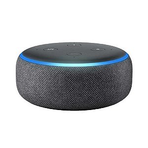 Echo Dot (3ª Geração) Smart Speaker com Alexa, Preta - Amazon