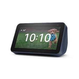 Echo Show 5 Azul (2ª Geração, versão 2021), Smart Display de 5" com Alexa e câmera de 2MP - Amazon
