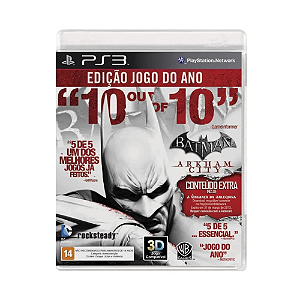 Jogo Batman: Arkham City (Edição Jogo do Ano) - PS3