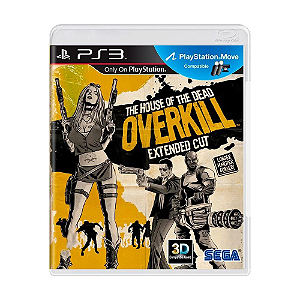 Jogo The House of the Dead: Overkill Extended Cut - PS3 (Usado)
