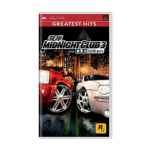 Jogo Midnight Club 3 (DUB Edition) - PSP (Usado)