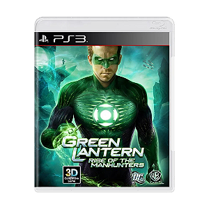 Jogo Green Lantern: Rise of The Manhunters - PS3 (Usado)
