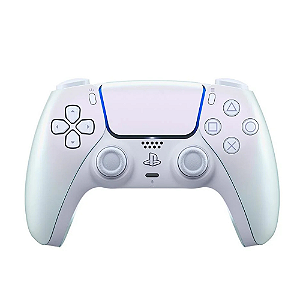Controle Sony DualSense PS5, Sem Fio, Chroma Pearl