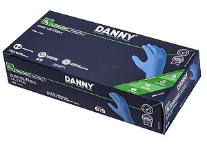 Luva Sensiflex Flex Nitrílica Descartável CA42979 Danny DA90200 100 Unidades (CA 42979)