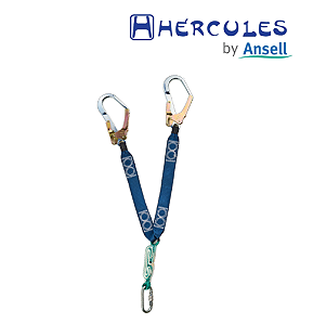 Talabarte em Y HL032Y53N Hércules com Absorvedor de Energia ABS