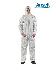 Macacão Coverall 67200 CA45613 Ansell EDGE™ Tipo 6 Laminado (CA 45613)