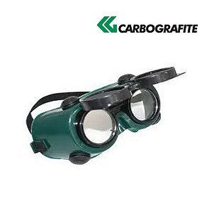 Óculos de solda CA5501 Carbografite CG 250 visor Articulado Incolor (CA 5501)