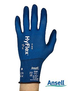 Luva HyFlex® 11-818 Ansell CA33395 Nylon e Elastano Revestimento Nitrílico (CA 33395)