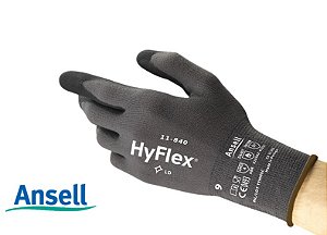 Luva HyFlex 11-840 CA33392 Ansell Banho Nitrílico (CA 33392)