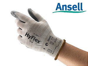 Luva Hyflex 11-100 CA18192 Ansell Nylon Antiestática banho Nitrílico (CA 18192)