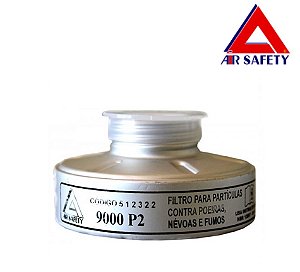 Filtro Cartucho 9000 P2 Poeira Air Safety