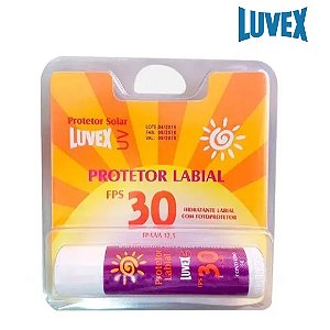 Protetor Solar Labial FPS 30 Luvex Stick 5G