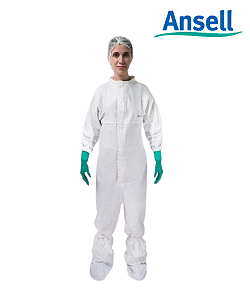 Macacão Estéril CA46170 Ansell BioClean™ Com Gola S-BDFC (CA 446170)