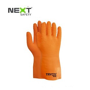 Luva Tryon Max Next Safety CA51785 em Algodão com Banho de Látex Reforçado 22.700 (CA 51785)