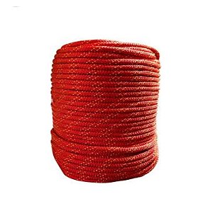 Corda Semi - Estática K2 07MM Certificada Vermelha Rolo Com 150 Metros
