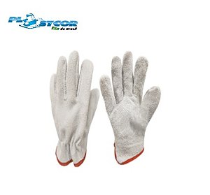 Luva Em Raspa CA43488 Pretroleira Plastcor (CA 43488)
