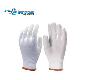 Luva Tricotada em Algodão 4 Fios CA31919 Sem Pigmento Plastcor (CA 31919)