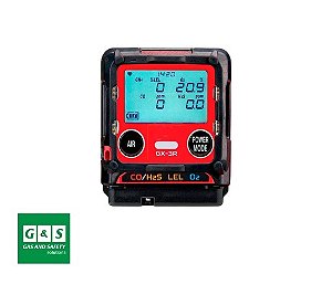 Detector de Gases RIKEN KEIKI GX-3R Multigases (CH4-O2-CO-H2S) Certificado INMETRO - Gas And Safety