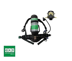 Conjunto Autonomo de Ar Comprimido Fibra Carbono  EN136 Tipo 2 SCBA OPTIMUS II CA 51843 Gas And Safety