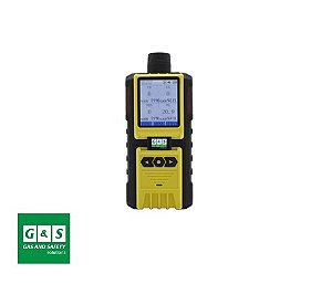 Detector de Gases Multigases Com Bomba (CO, O2, H2S, EX) GASMAX4 - Gas And Safety