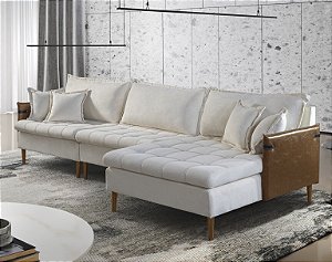 Sofá Le Estofados 3 lugares Luxo