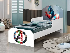 Cama Infantil Capitão América - Basoto Brasil