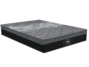 Colchão Casal Molas Ensacadas Ômega Master - Preto/Cinza - Hellen