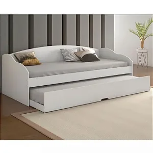 Bicama Solteiro com Cama Auxiliar Conquista Móveis Funny