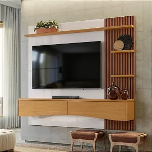 Painel Para Tv Até 65 Polegadas Europa  - Lukaliam Móveis