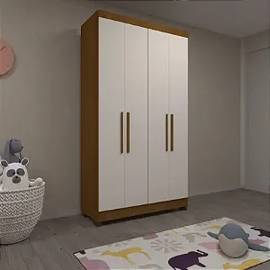 Guarda Roupa Casal 4 Portas Gênova - LUCIANE MÓVEIS