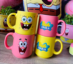 CANECA MINI TINA BOB ESPONJA