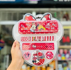 Kit Face Minnie 7 Itens