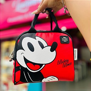 Bolsa Maleta Com Alça Térmica Disney Mickey