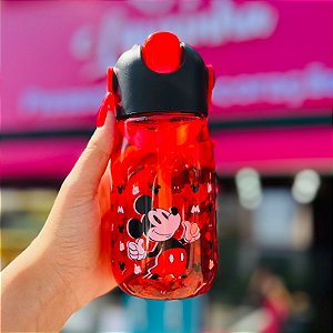 Garrafa Flip Infantil 400ml Mickey
