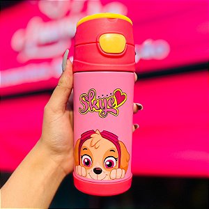 Garrafa Térmica Infantil Top Handle Skye – Patrulha Canina