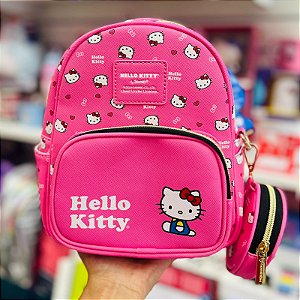 Mini Mochila Fashion Hello Kitty
