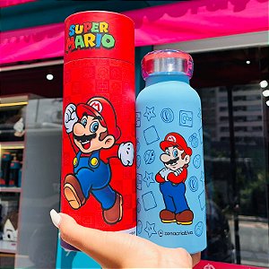 GARRAFA BUBBLE 500ML SUPER MARIO
