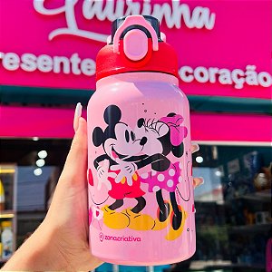 GARRAFA JUPITER 500ML MICKEY E MINNIE NAMORADOS