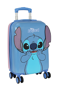 Mala de Bordo Stitch Azul 3D  Stitch&Angel (OFICIAL)