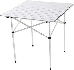 Mesa Dobrável Em Alumínio