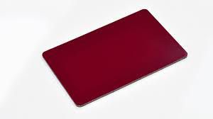 CHAPA DE ACM VINHO     1,22  CM X 500CM X 3MM