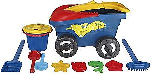 Carro com Acessórios 11 Peças Clube do Siri Meninos