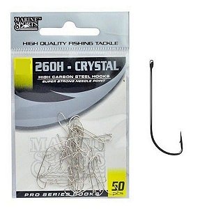 Anzol Cristal 260h nº12 Marine Sport 50 un