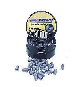 Chumbo Missil Energy 5.5 - 125un.