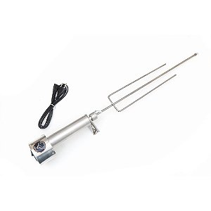 Espeto de Alumínio Simples para Churrasco 90cm Mor 