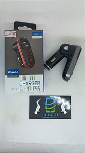 Transmissor veícular FM via bluetooth